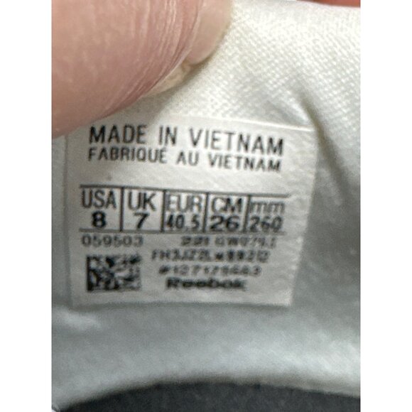 Reebok Classic Pride Edition Sneakers White W/ Rainbow Stripes Men's Size 8 - Picture 11 of 14